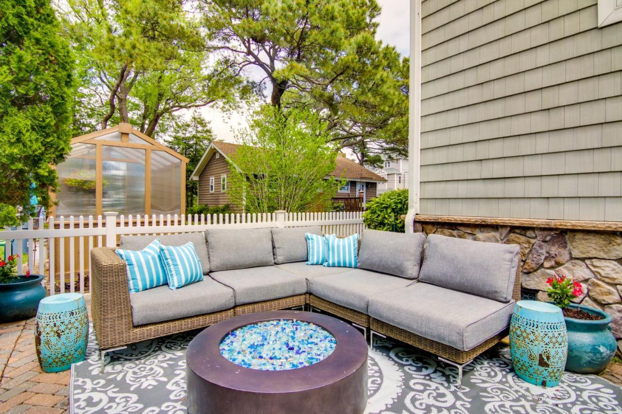 Ocean City Home With Fire Pit And Grill Walk To Beach Exterior photo